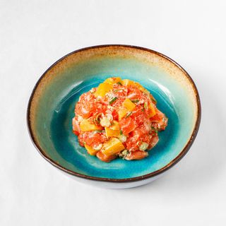 tartar de salmón