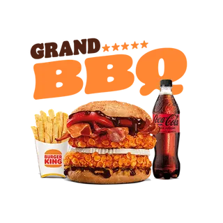 Menú Grand BBQ Doble Pollo
