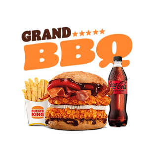 Menú Grand BBQ Doble Pollo