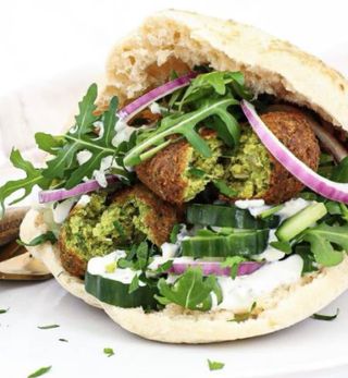 Panino falafel