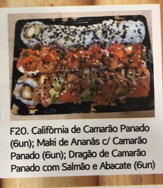 F20. 18 Peças