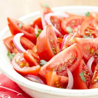Salade De Tomate Et Oignon