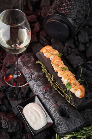 Креветки в сливочном соусе (90 гр.)