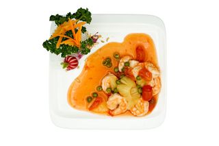 555. Gamberi in agrodolce