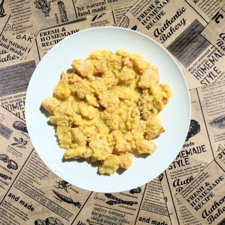 Pollo al curry di mandras con patate