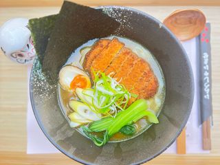 154 Ramen chicken curry