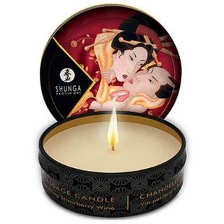 Mini Massage Candle 30ml/1oz Romance/Strawberry Spark.W.