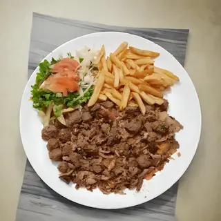 Plat de viandes mélangées