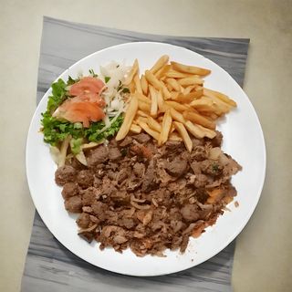 Plat de viandes mélangées