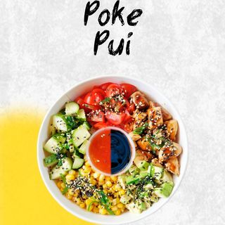 Поке С Курицей  450 Г/ Poke Pui  450Gr