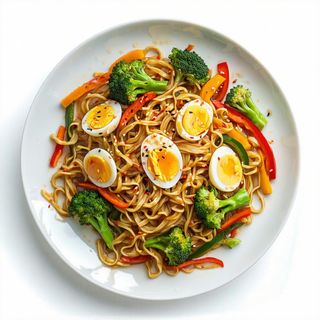 171 Noodles saltati con verdure