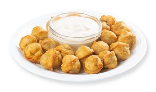 Пельмени жареные