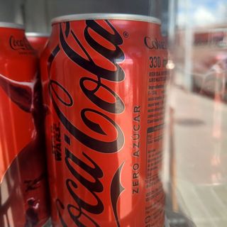 Cocacola zero lata