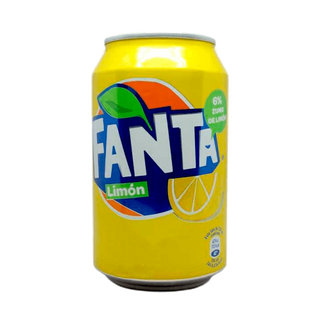 Fanta Limón lata 330ml.