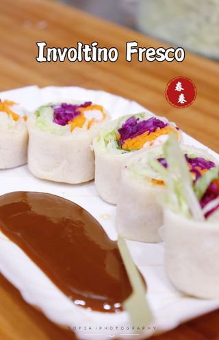 Involtino fresco con Gambero(5pezzi)