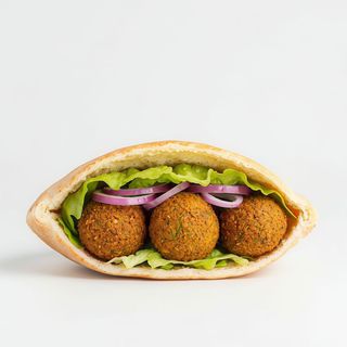 Kebab falafel vegetal