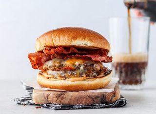Bacon cheeseburger