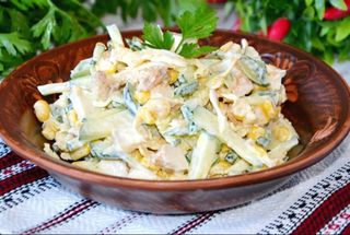 Нежный салат