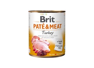 Brit Pate&Meat пастет от пуешко (800г)