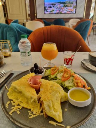 Petit déjeuner Croque Monsieur 