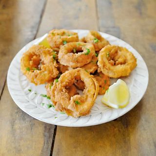 Пържени калмари ..