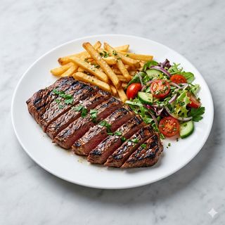 Carne Asada Con Patatas