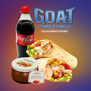 Menú Burrito: COMO CABRAS