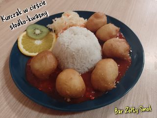 Kurczak w cieście słodko-kwaśny