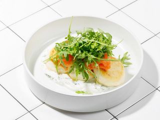 Branzoaice sarate cu somon