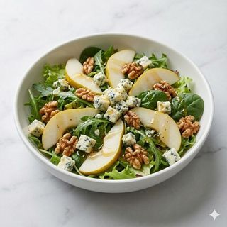 Noci, pere e gorgonzola