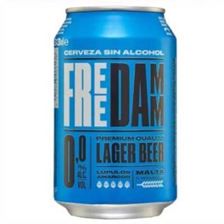 Free Damm Cerveza 0,0 Lata 33cl