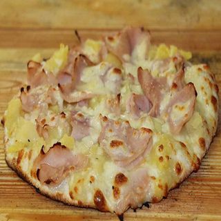 Pizza patate cotto