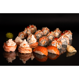 45. Сьомга лукс сет (18бр)