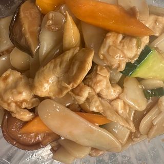 Gnocchi di riso con pollo