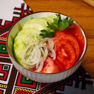  Salad Tomato+Cucumber