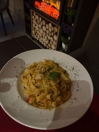 Tagliatelle sa lososom