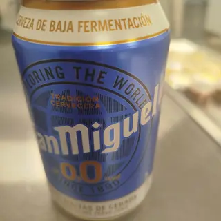Cerveza sin alcohol 