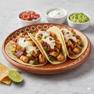 Taco De Alambre De Pollo (3 Uds.)
