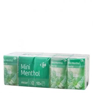 Pañuelo Mentol Carrefour 10 Ud.