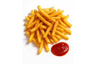 Ostre frytki z sosem piripiri