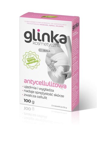 GLINKA KOSMETYCZNA BIAŁA ANTYCELLULITOWA 100 g - BIOMIKA