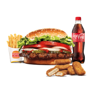 Menú Whopper® Grande + 5 Nuggets