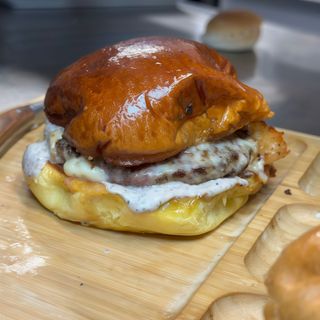 Burger Ohio Trufada ( que ricaaaa)