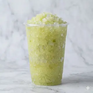 Granita all'uva verde