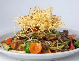 Verduras Al Wok Con Solomillo De Ternera