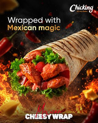 Mexican Cheesy Wrap
