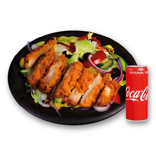 Zahir Crispy Salad, Coca Cola 0.33l