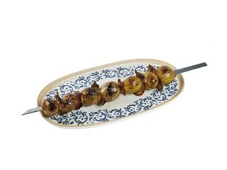 Картопля на мангалі з салом (200г)