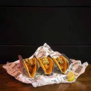 Tacos De Tinga De Pollo (3 Uds.)