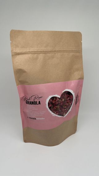 Pink Raw Vegan Granola (package)